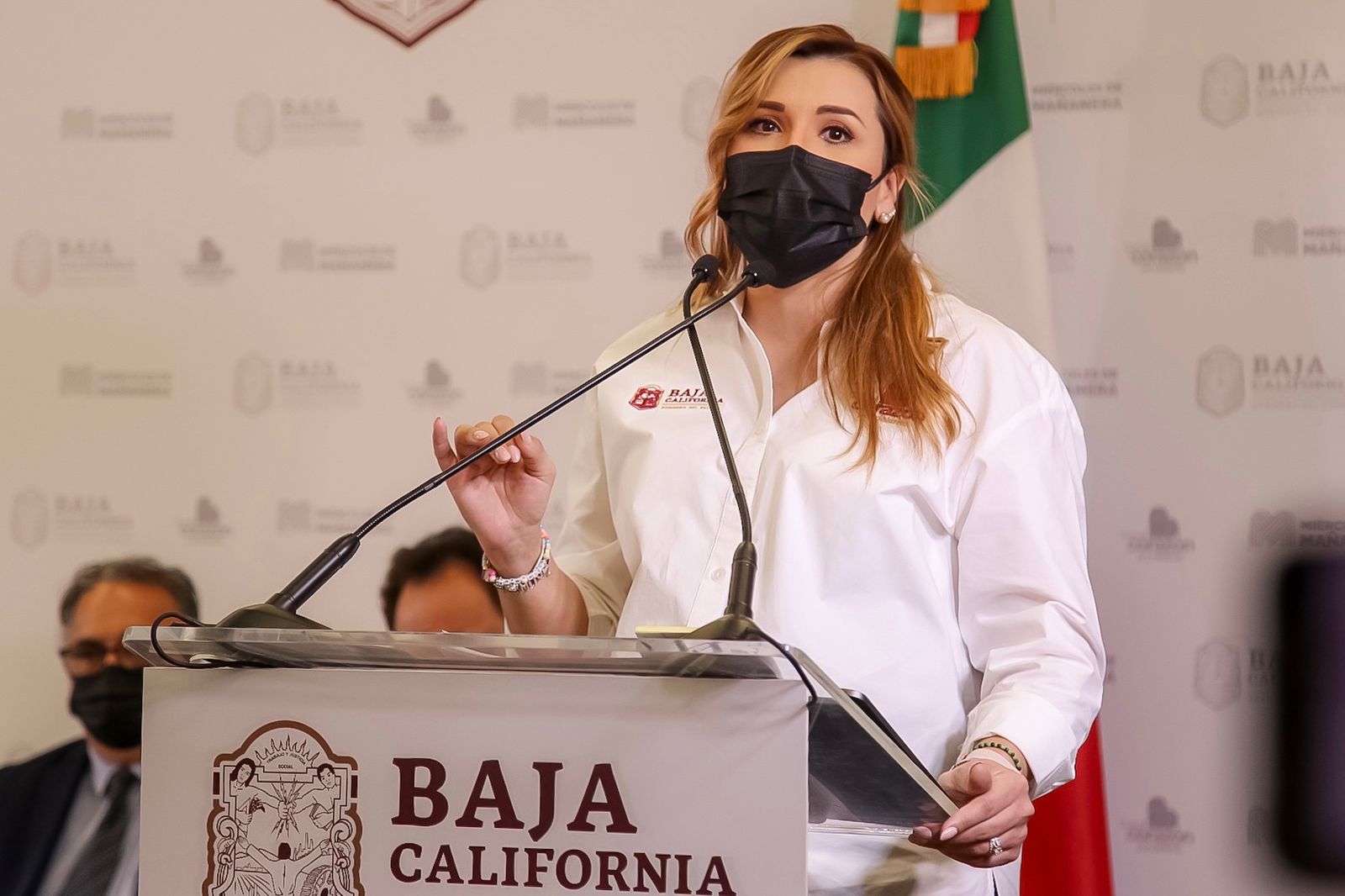 Baja California lidera vacunación anti COVID-19 en México: Marina del Pilar