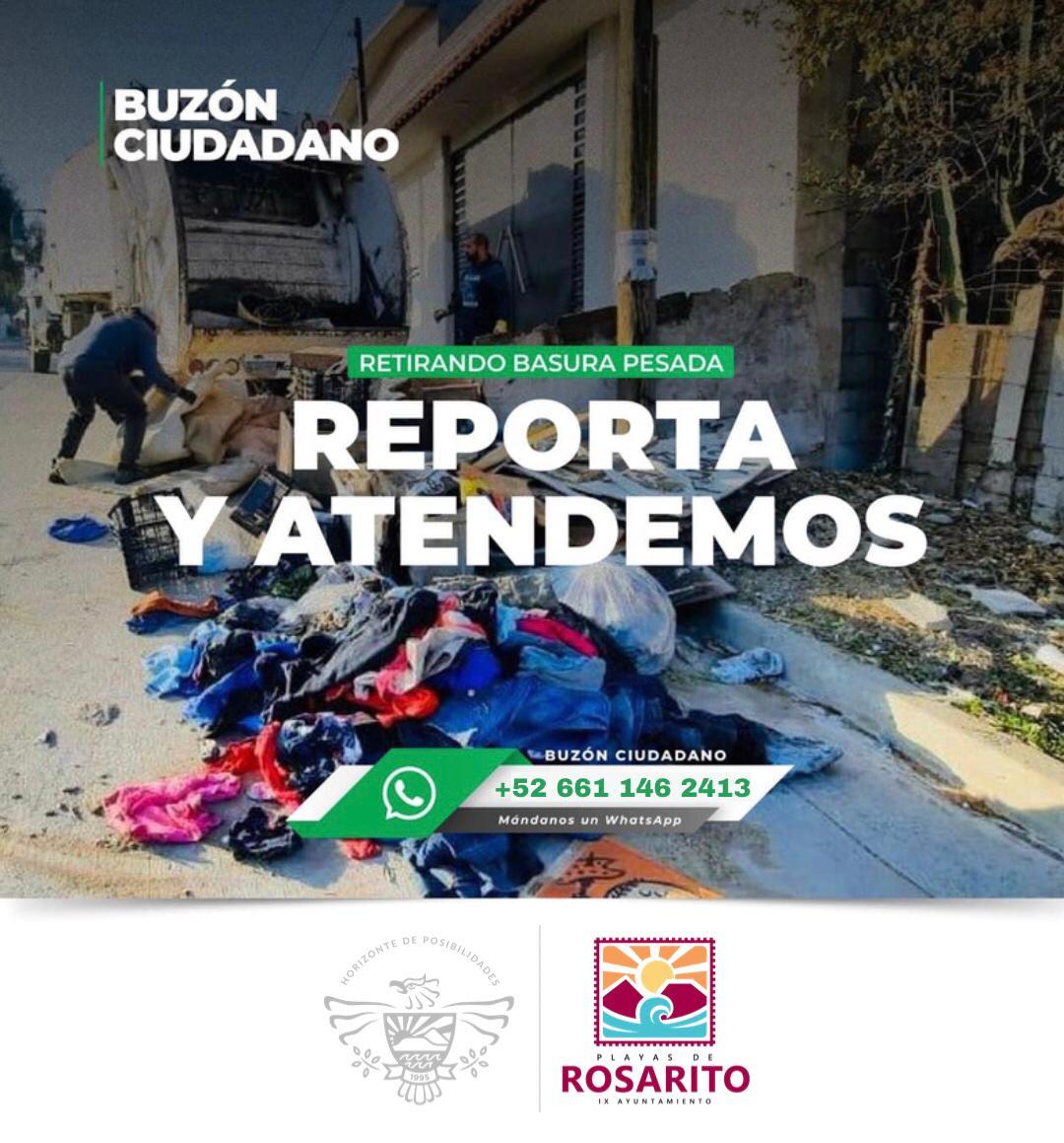 Reitera el IX Ayuntamiento reporte de basureros a nueva línea de buzón ciudadano