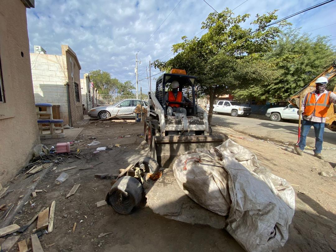 Llega a Ángeles de Puebla en Valle de Mexicali jornada “Dignificando espacios con el corazón por delante”