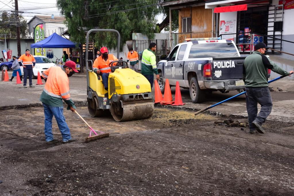 Ayuntamiento continúa con BYE BYE baches en las nueve delegaciones de la ciudad