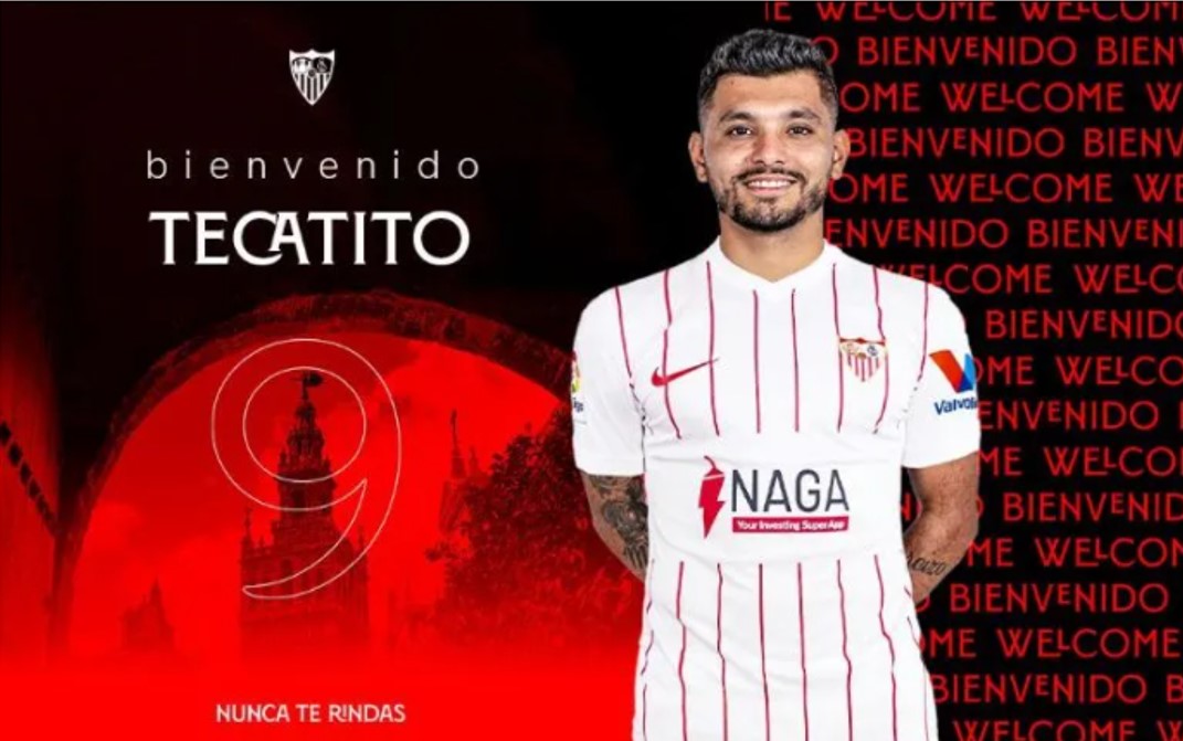 “Tecatito” está listo para debutar tras firmar con el Sevilla