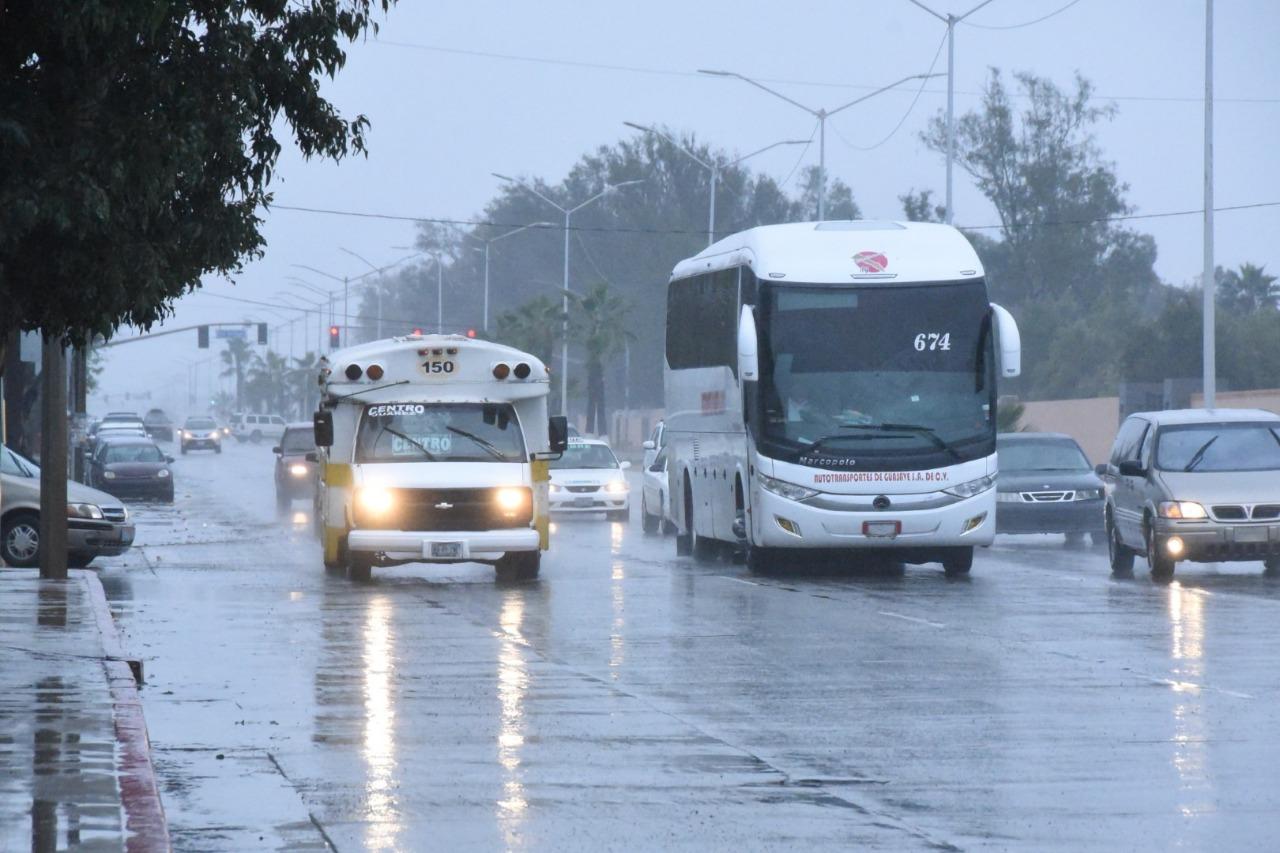 Se prevé caída de hasta 5.4mm de lluvia para este día