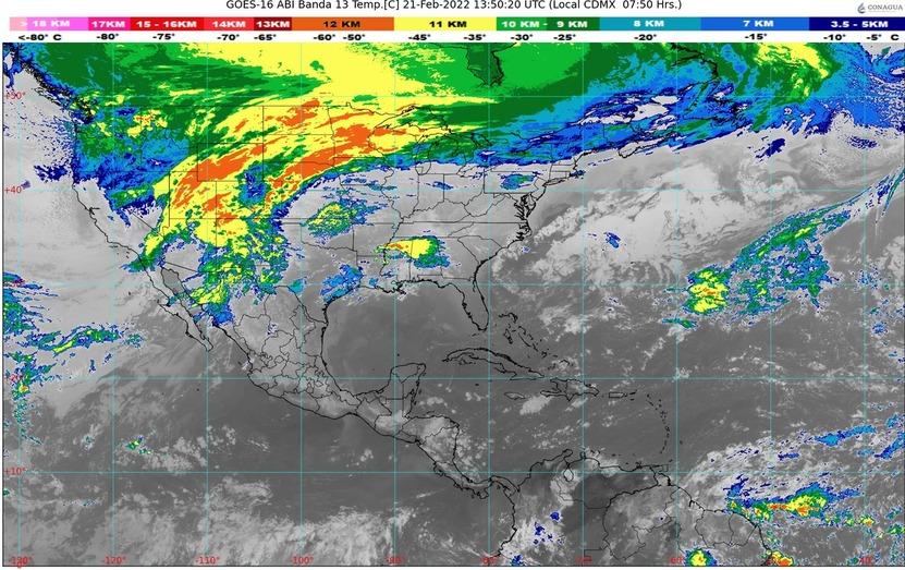 Continuarán bajas temperaturas y nevadas en zonas montañosas de BC: Protección Civil