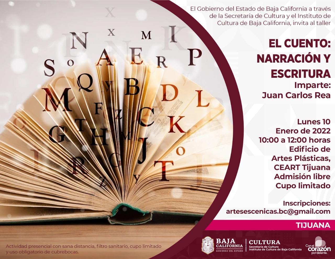 Inicia el taller “El cuento: Narración y Escritura”