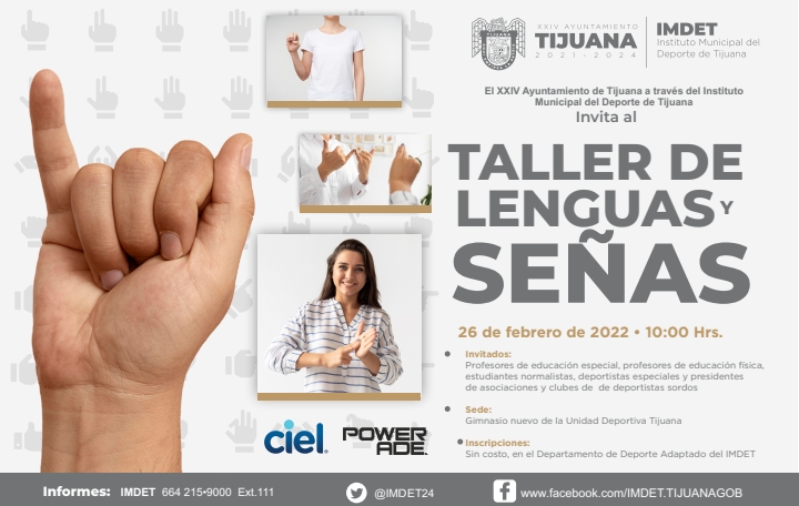 Impartirán taller de lenguas y señas en UD Tijuana