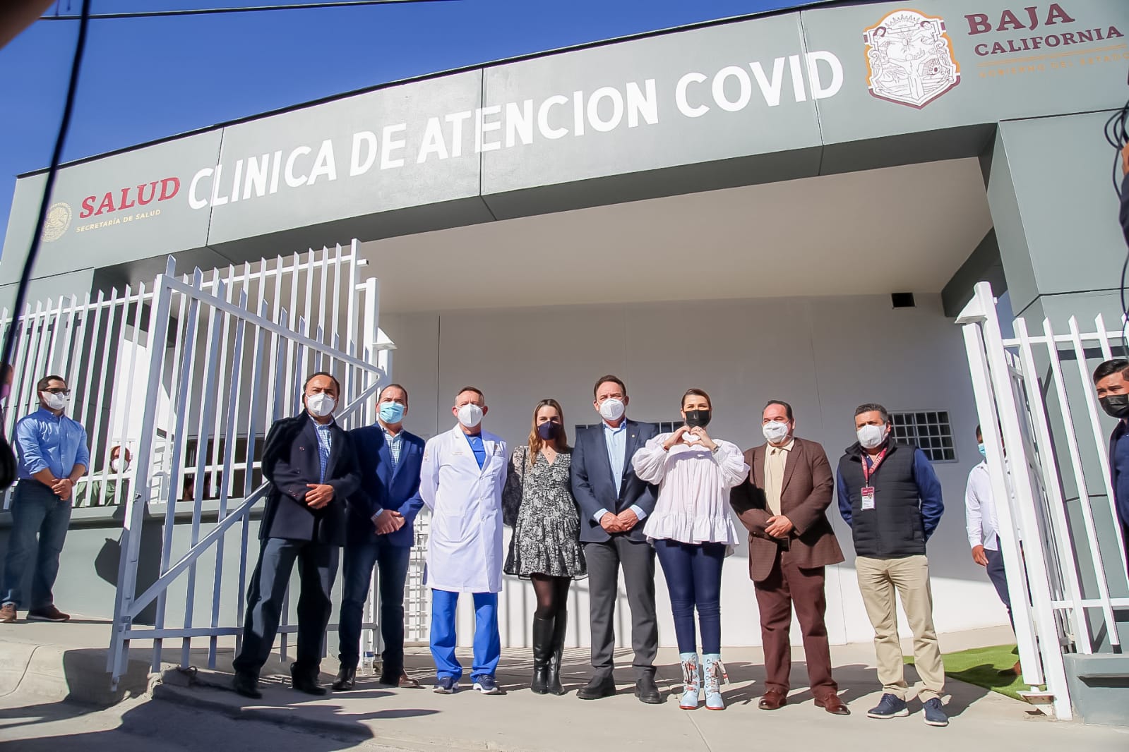 Arranca operaciones primera clínica de atención covid-19 en BC: Marina del Pilar