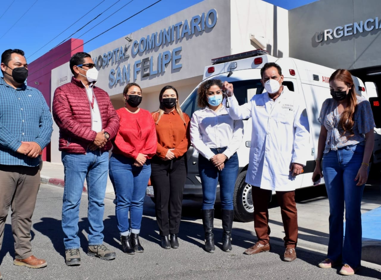 Llegan centros de salud móviles a San Felipe