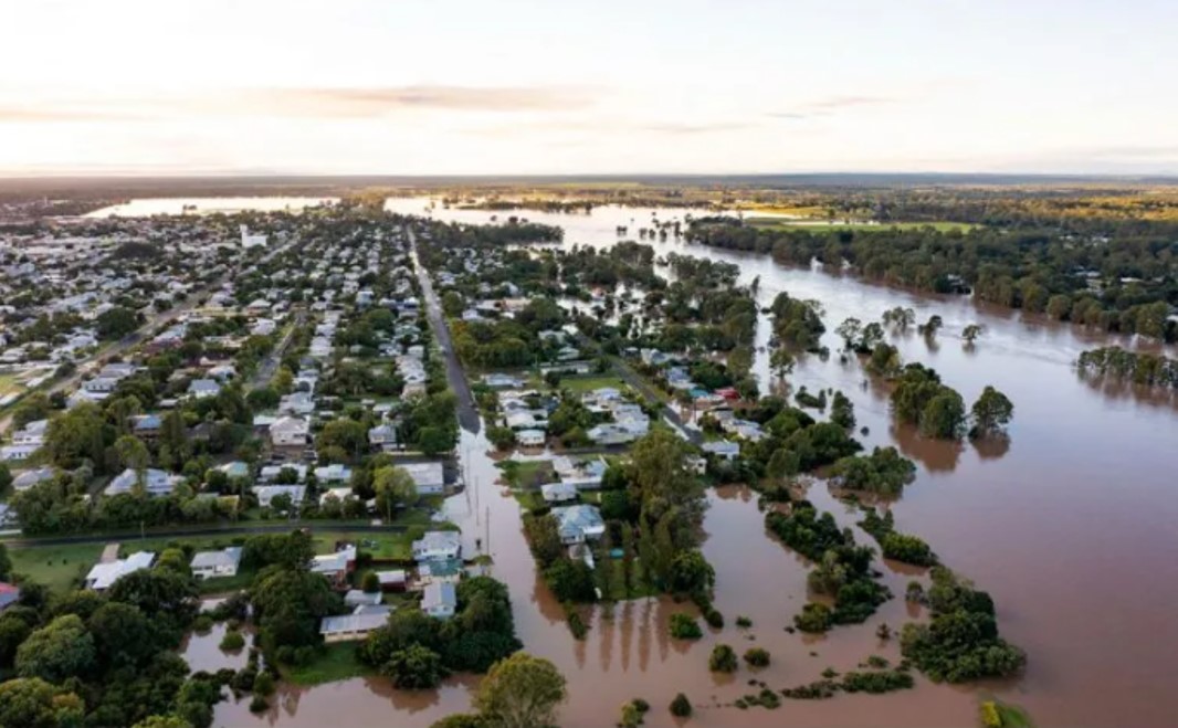 Australia está bajo el agua en varias zonas