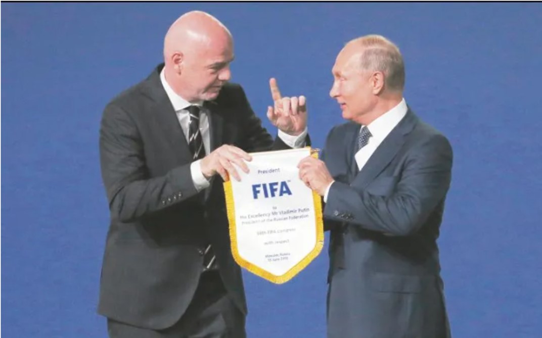 La FIFA y la UEFA congelan al futbol ruso