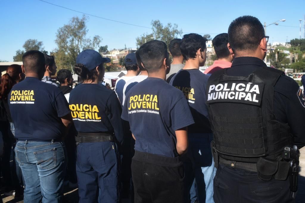 Policía Juvenil refuerza prevención del delito en Tijuana