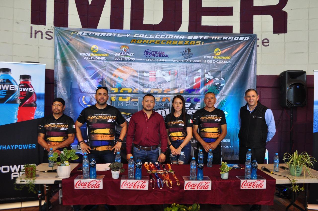 Presenta el IMDER fechas del serial de atletismo para este año 2022 en Playas de Rosarito