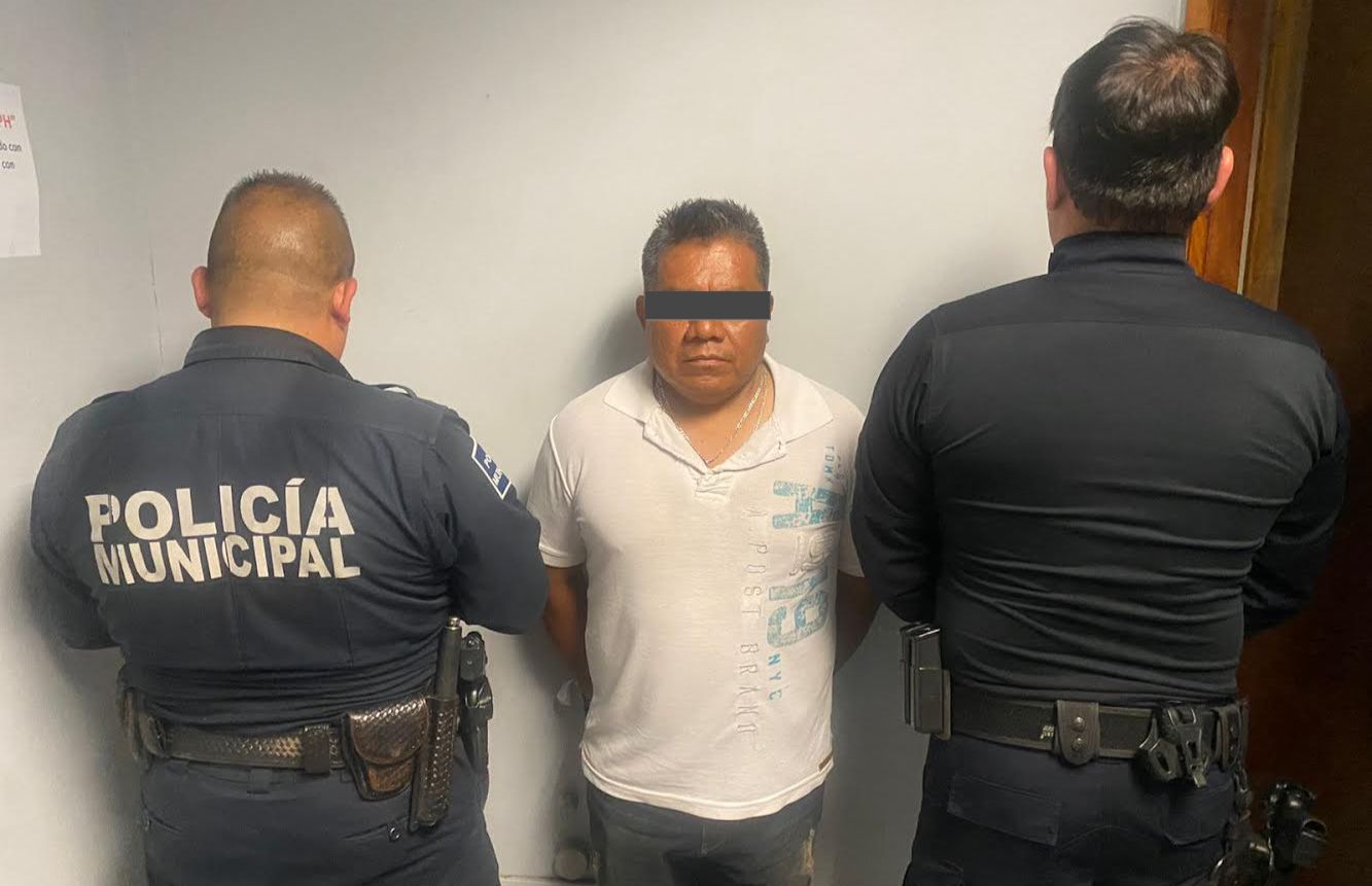 Detienen FESC y SSPCM a hombre con antecedentes por robo con violencia y robo a banco