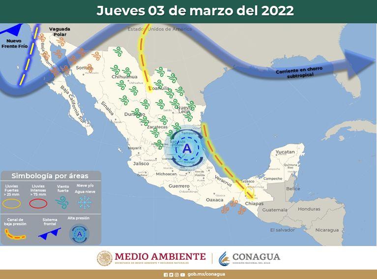 Lluvias potenciales este jueves en Tijuana: Protección Civil