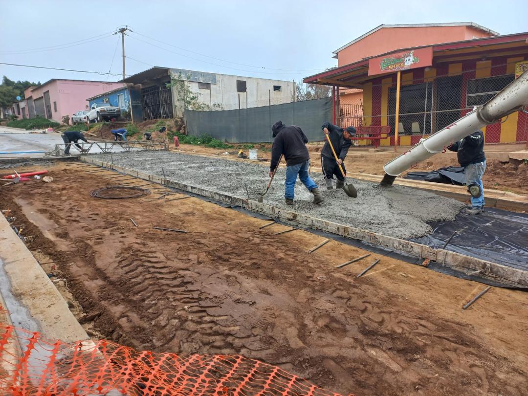 Por obras de pavimentación en calle Manuel Clouthier Gobierno del Estado pide precaución a la ciudadanía