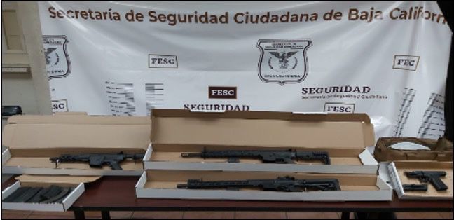 Incauta SSCBC armas largas, arma corta y cargadores tras investigación