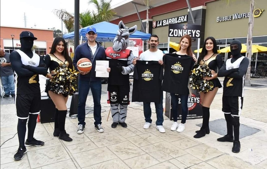 Este sábado, tendrá Tijuana Zonkeys activación en Centro Comercial Pacífico