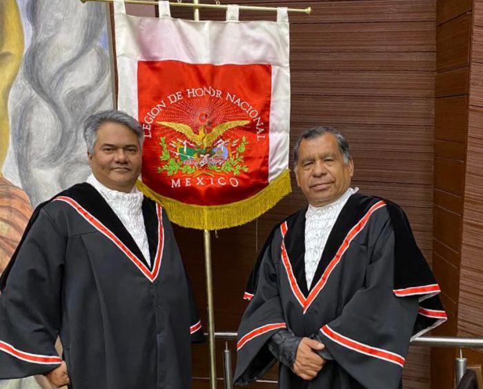 Reconocen a bajacalifornianos como miembros de la Legión de Honor Nacional de México