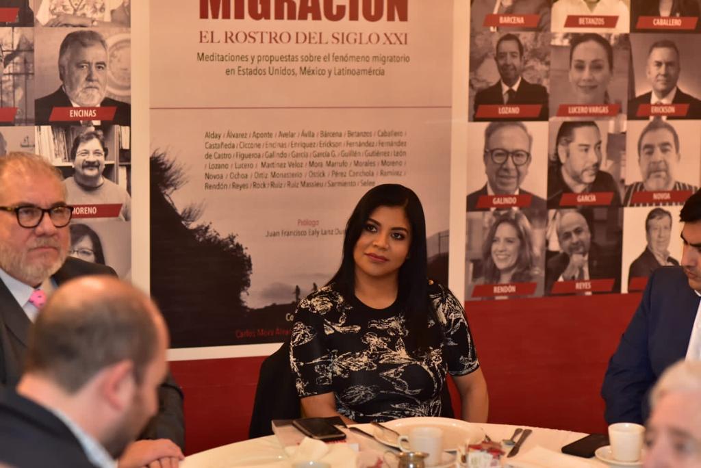 Presentan libro “Migración: El Rostro del siglo XXI”