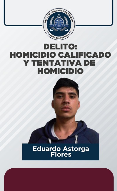 Obtiene la FGE sentencia de 22 años para responsable de homicidio calificado