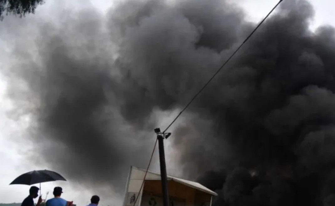 Un incendio deja un muerto y dos heridos en una estación de televisión