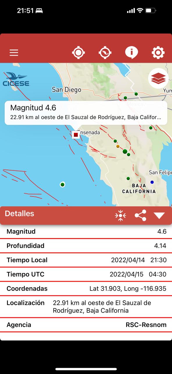 Sin daños luego de sismo en Ensenada: Protección Civil