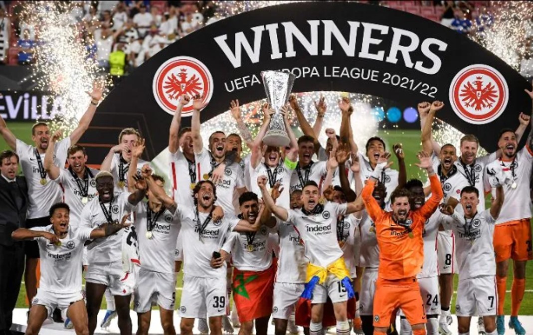 ¡Imparables! Eintracht Frankfurt campeón invicto de la Europa League