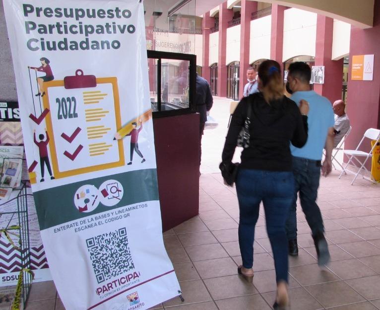 Vence mañana plazo para entrega de proyectos de presupuesto participativo 2022