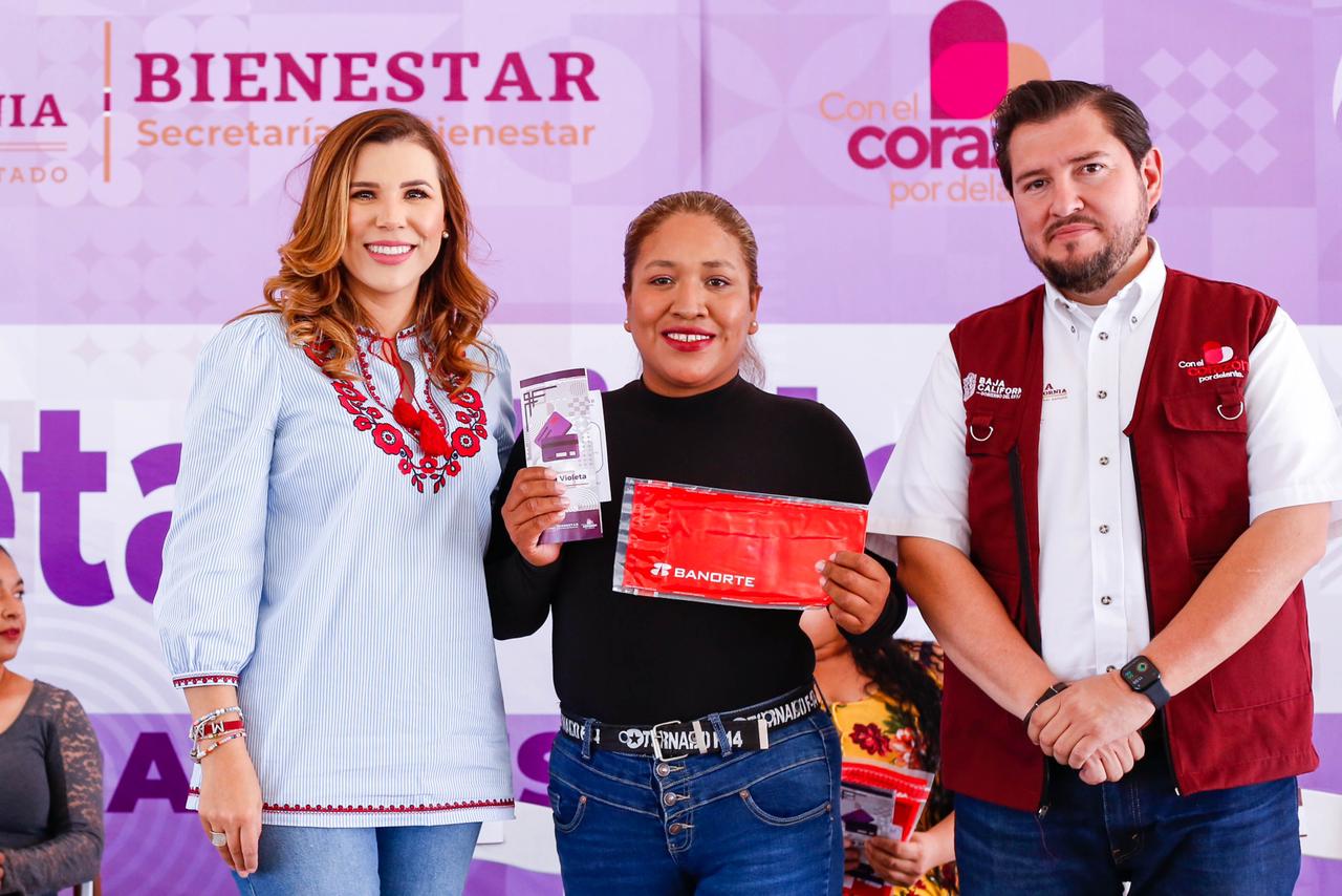 Presenta Marina del Pilar avances en el bienestar de Baja California