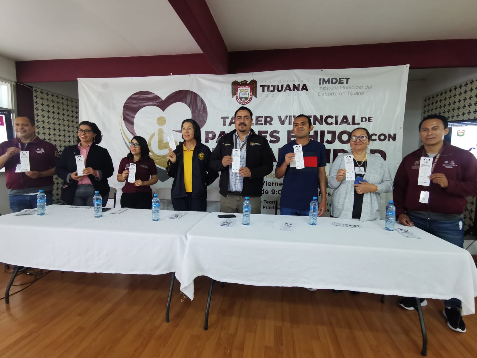 Realiza IMDET taller vivencial para padres e hijos con discapacidad