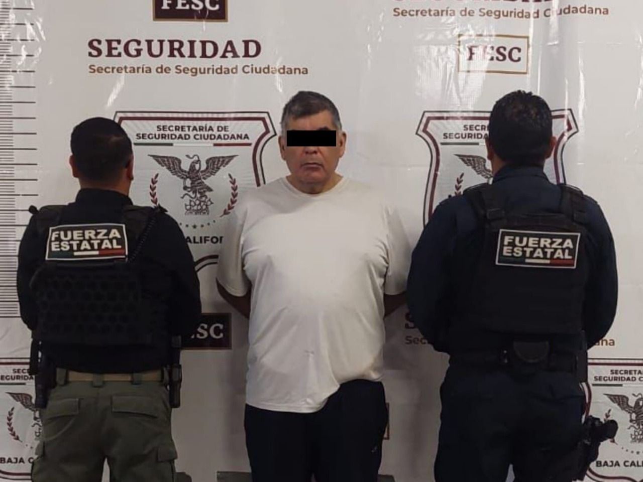 Detiene FESC a hombre buscado por el FBI bajo el delito de abuso contra menor