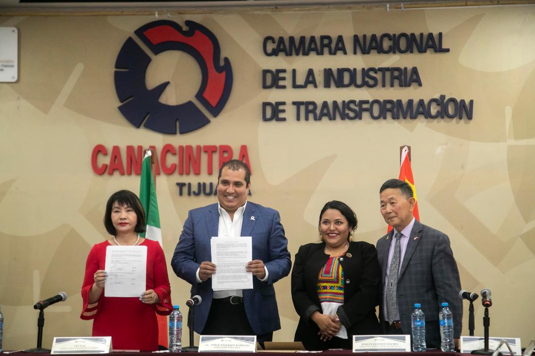 Establece Canacintra alianza con asociación China para atraer proveeduría