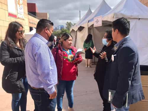 Asiste personal de SISIG a feria de las Lenguas Indígenas Nacionales 2022