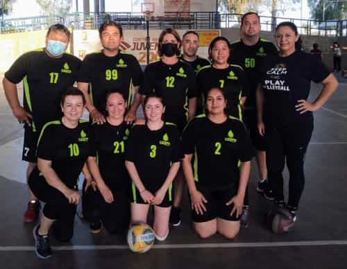 CESPM a la final del voleibol mixto del Torneo Burócratas 2022