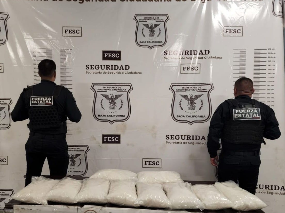 Incauta SSCBC más de una tonelada de droga en Tijuana