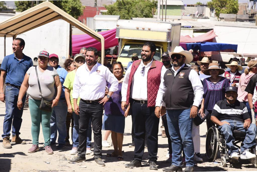 Ayuntamiento de Tijuana inicia obras de pavimentación con recursos del ramo XXXIII en La Presa Este