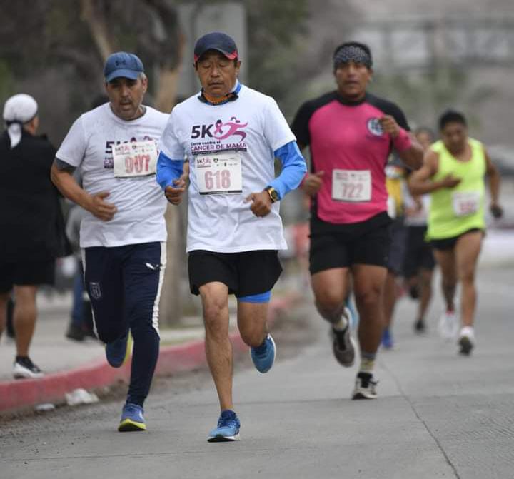 Todo listo para la carrera 4k del día del padre en el Parque Morelos