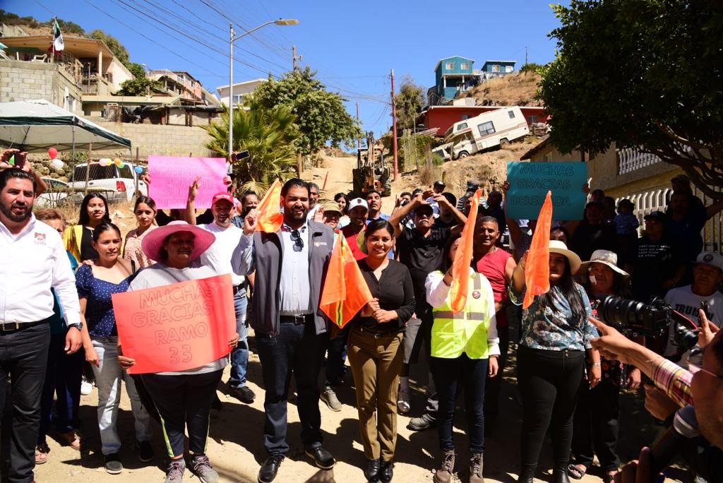 Arranca alcaldesa obra del ramo 33 de más de 1 MDP en Playas de Tijuana