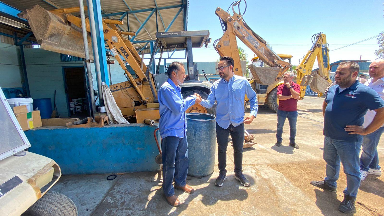 Realiza director de CESPM Armando Carrazco recorrido por las áreas de trabajo de la paraestatal