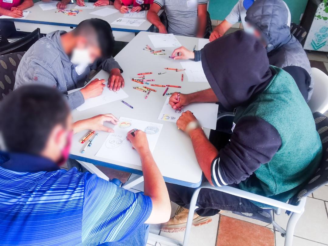 Imparten taller sobre “Autoconocimiento emocional” a internos del CRREAD Cañón Rosarito