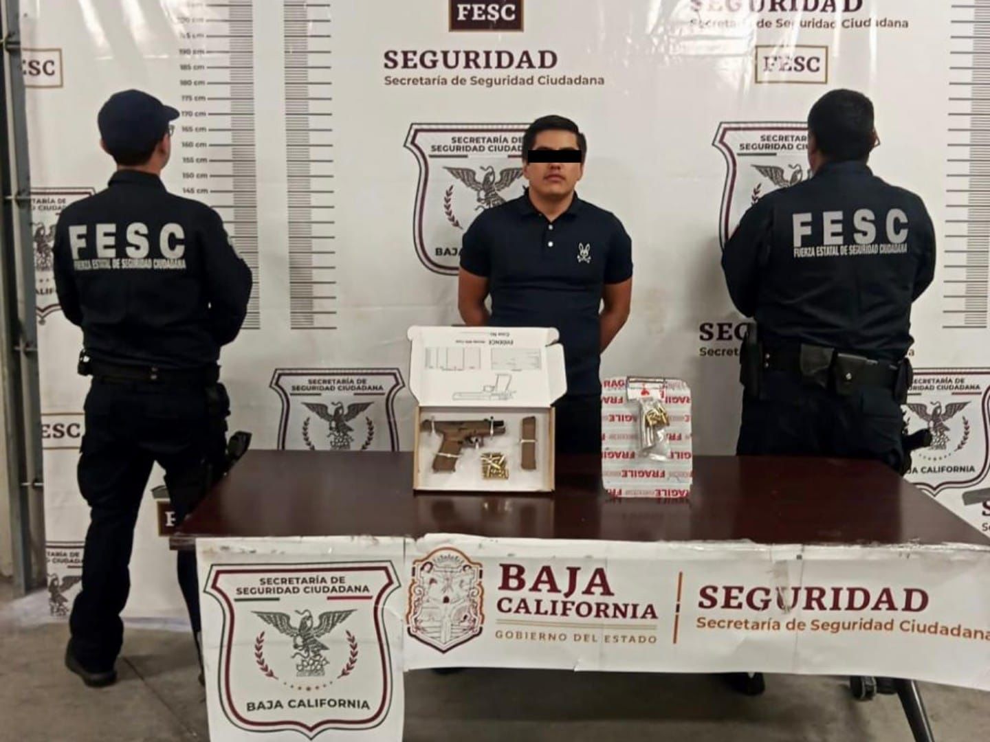 Detiene FESC a hombre en posesión de arma de fuego