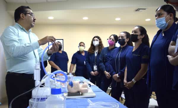 Realiza Hospital Materno Infantil de Mexicali curso de apoyo ventilatorio no invasivo neonatal