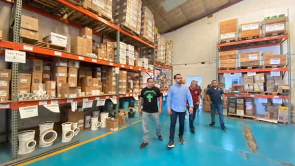 Realiza director de CESPM Armando Carrazco recorrido por las áreas de trabajo de la paraestatal