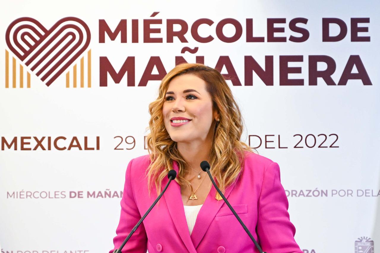 Refrenda Marina del Pilar su compromiso con combatir la corrupción en Baja California