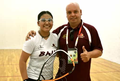 Tiene BC una exitosa jornada de cinco victorias en el inicio femenil del raquetbol