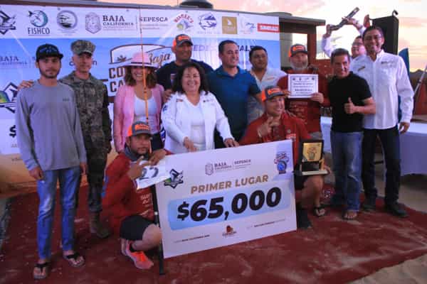 Triunfan con cabrillas en el primer torneo de la “Copa Baja California” de Pesca Deportiva: SEPESCA