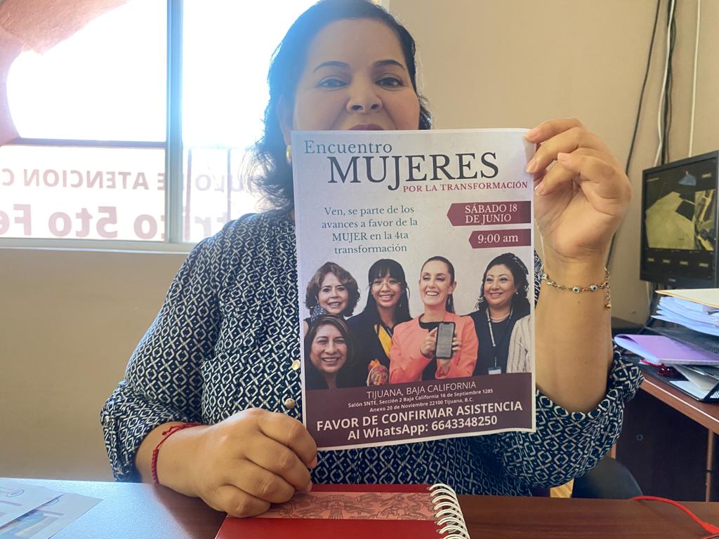 lnvita Evangelina Moreno a participar en el “Encuentro de Mujeres por la Transformación”