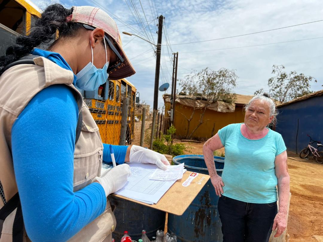 Realiza Secretaría de Salud exitosa jornada de prevención de rickettsiosis en San Quintín