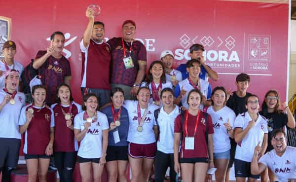 Conquista Baja California su noveno campeonato nacional consecutivo en aguas abiertas: INDE BC