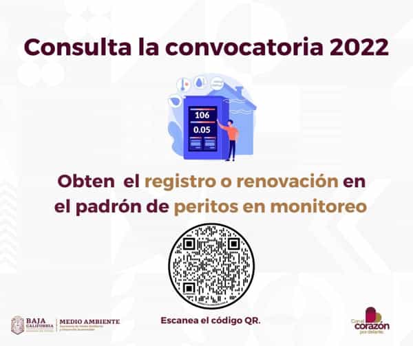 Lanza Secretaría de Medio ambiente convocatoria para peritos en monitoreo