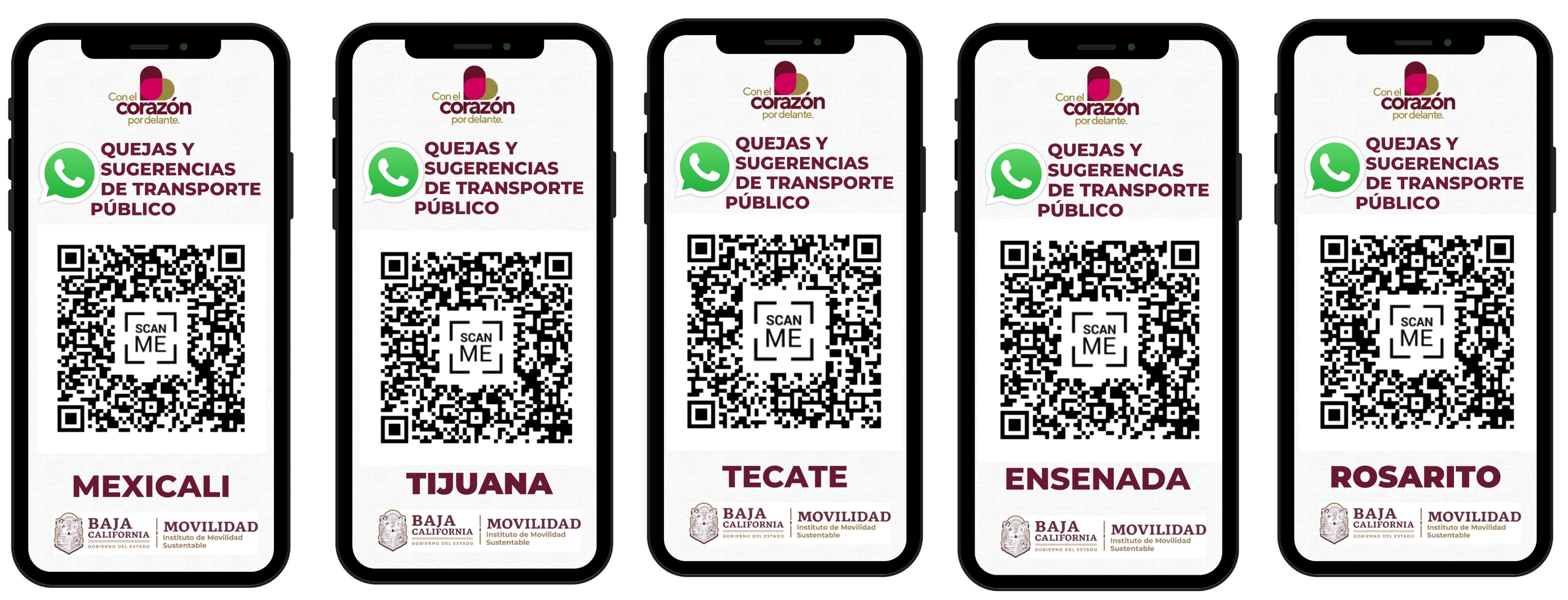 Pone IMOS a disposición de usuarios de transporte público WhatsApp para quejas y sugerencias